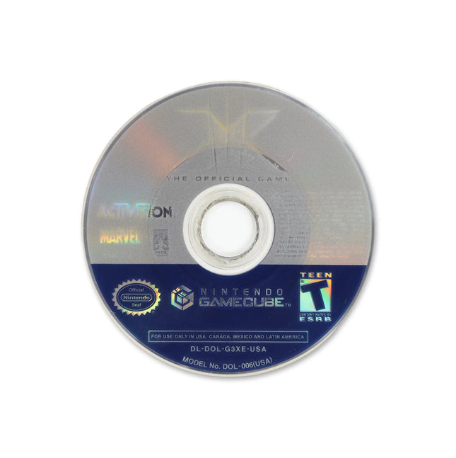 X-Men: The Official Game for Nintendo GameCube - Disc front with label - Game only.
