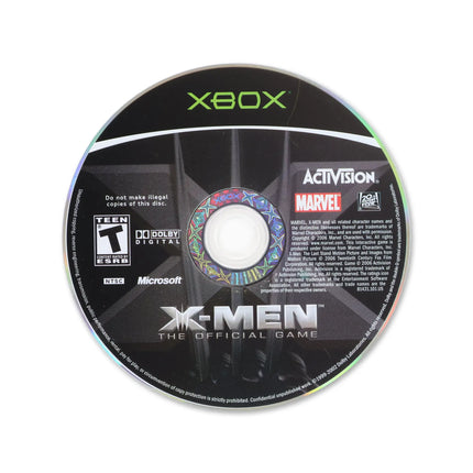 X-Men: The Official Game for Microsoft Xbox - Disc front with label - Game only.