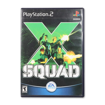 X-Squad for Sony PlayStation 2 - Case front cover - Complete in box or case and game.