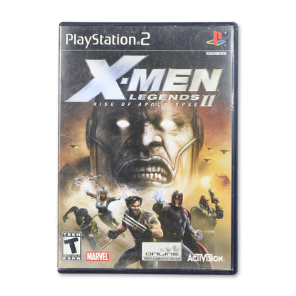 X-men Legends 2 for Sony PlayStation 2 - Case front cover - Complete in box or case and game.