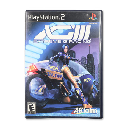 XG3 Extreme G Racing for Sony PlayStation 2 - Case front cover - Complete in box or case and game.
