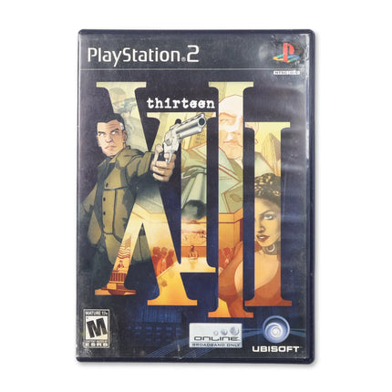 XIII for Sony PlayStation 2 - Case front cover - Complete in box or case and game.