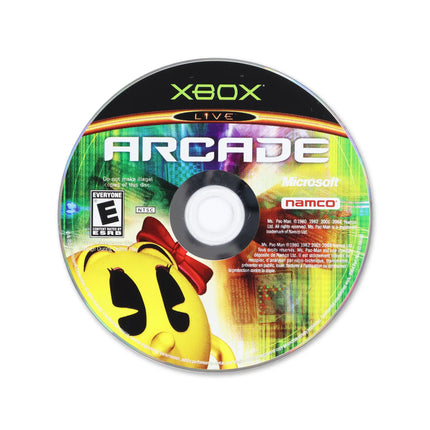 Xbox Live Arcade for Microsoft Xbox - Disc front with label - Game only.