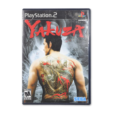 Yakuza for Sony PlayStation 2 - Case front cover - Complete in box or case and game.
