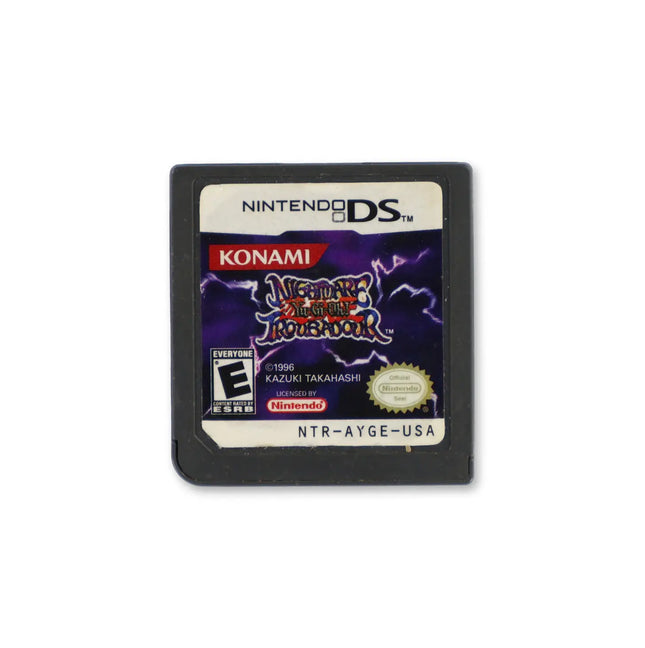 Yu-Gi-Oh Nightmare Troubadour for Nintendo DS - Cartridge front with label - Game only.