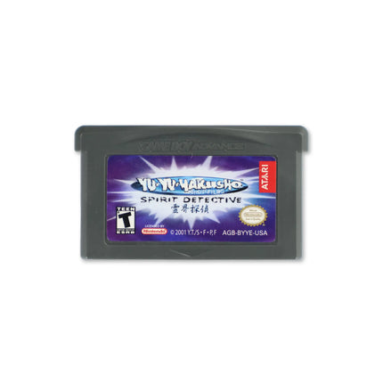 Yu Yu Hakusho Spirit Detective for Nintendo Game Boy Advance - Cartridge front with label - Game only.