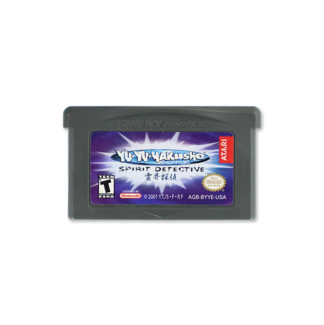 Yu Yu Hakusho Spirit Detective for Nintendo Game Boy Advance - Cartridge front with label - Game only.
