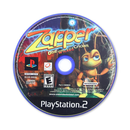 Zapper for Sony PlayStation 2 - Disc front with label - Game only.
