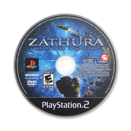 Zathura for Sony PlayStation 2 - Disc front with label - Game only.