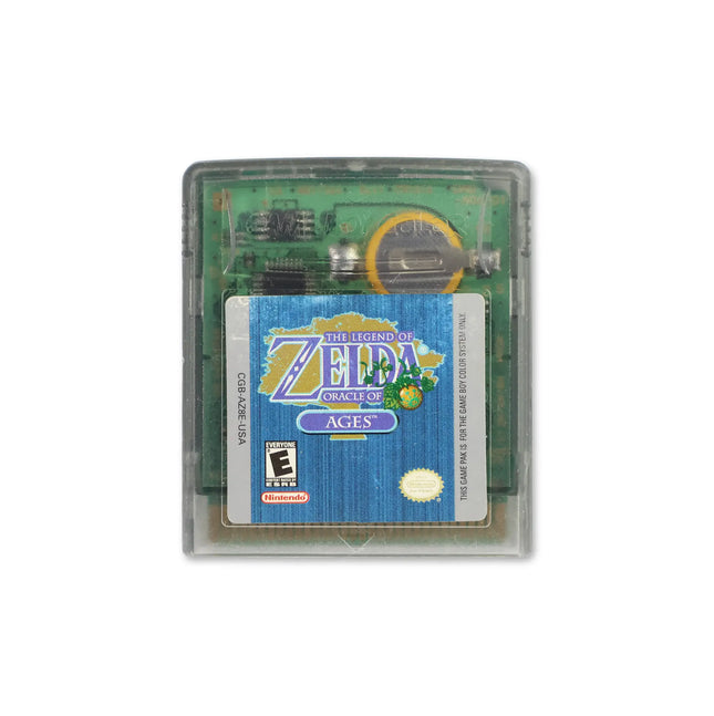 Zelda Oracle of Ages-GBC-Cartridge-Front