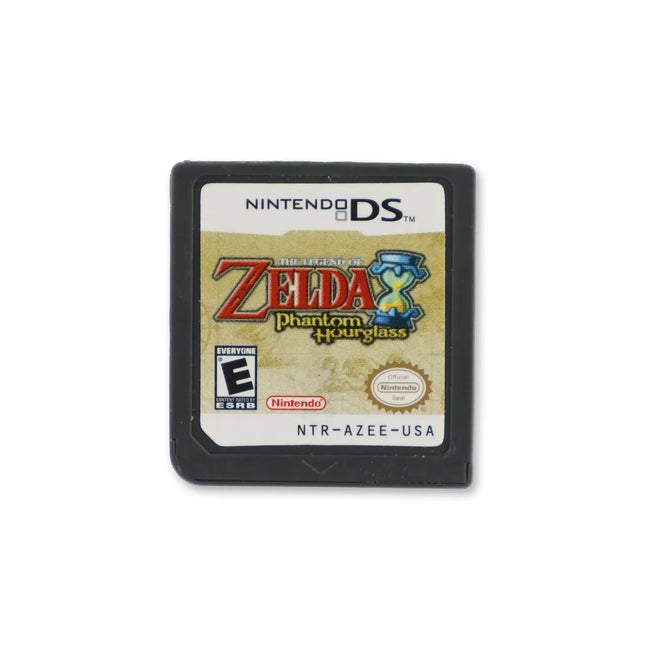 Zelda Phantom Hourglass for Nintendo DS - Cartridge front with label - Game only.