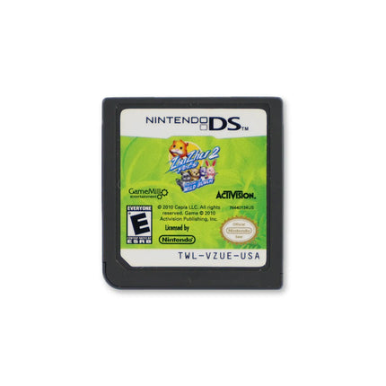 Zhu Zhu Pets 2: Featuring The Wild Bunch for Nintendo DS - Cartridge front with label - Game only.