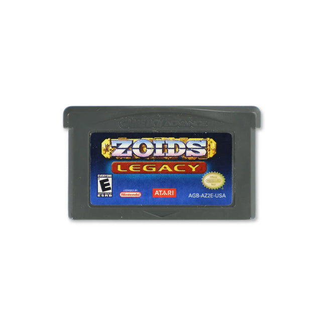 Zoids Legacy for Nintendo Game Boy Advance - Cartridge front with label - Game only.